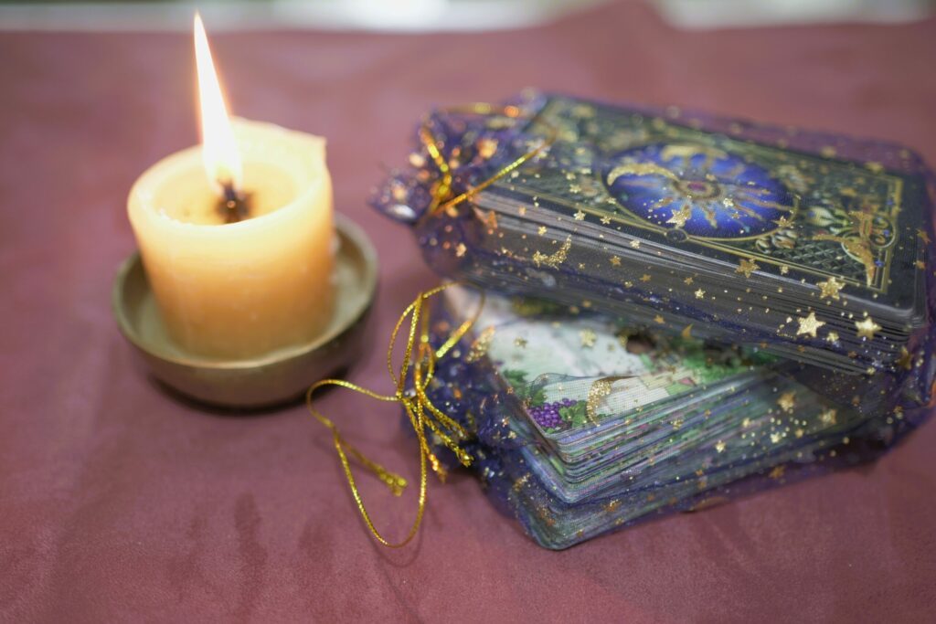 Bougie cartes lappeldelalumiere