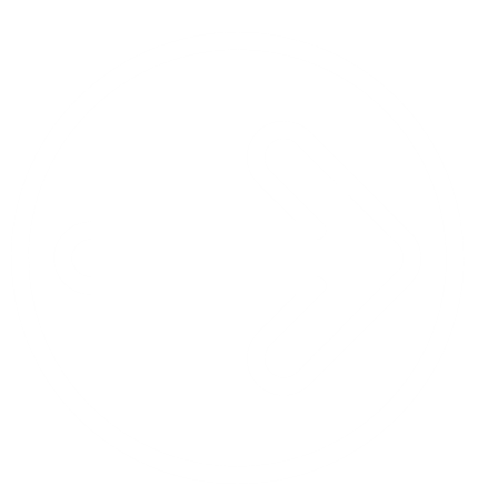 Icone rond fleche blanc